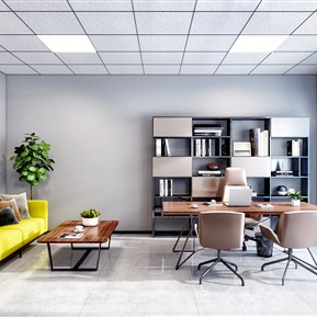 现代 办公室 经理办公室接待室