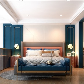 轻奢 卧室