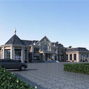 欧式 独栋别墅 大别墅