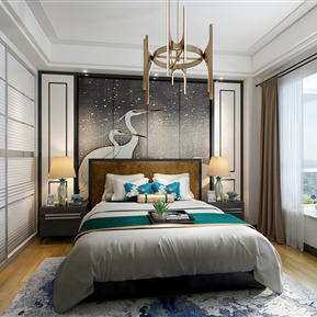 新中式 卧室