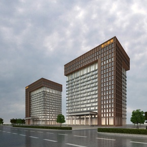 现代 酒店建筑 公寓