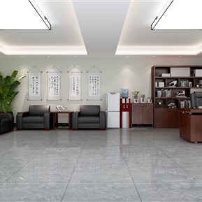 新中式 办公室 传统接待室办公室