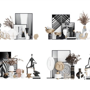 轻奢 摆件组合 装饰品摆件