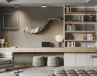 北欧 书房