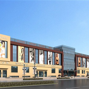 现代 商业楼 商场商业