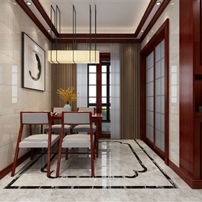 新中式 餐厅 客餐厅