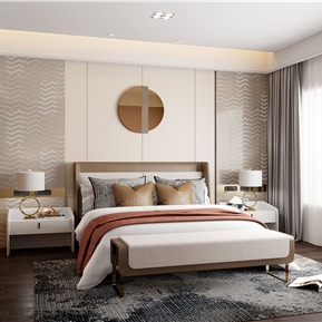 现代 卧室