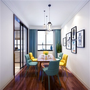 现代 餐厅 客餐厅