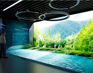 现代 展厅