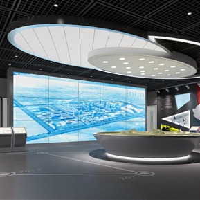 现代 展厅 测绘局展厅