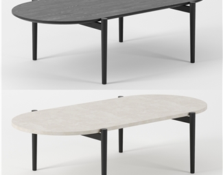 现代现代木纹灰桌