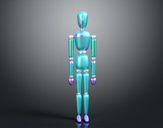 现代造型机器人