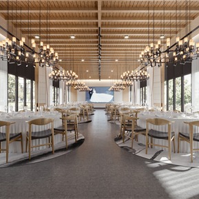 新中式 宴会厅 酒店宴会厅