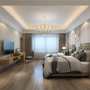 简欧 客房 宾馆套房