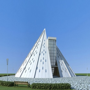 现代 酒店建筑 别墅