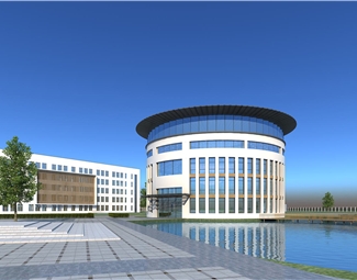 现代学校报告厅建筑