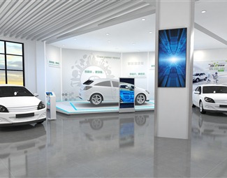 现代汽车展厅设计