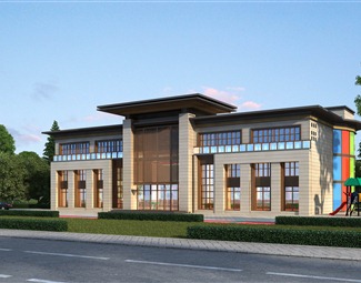 现代工业厂房3d模型下载-3d溜溜网