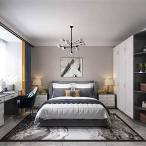 现代 卧室