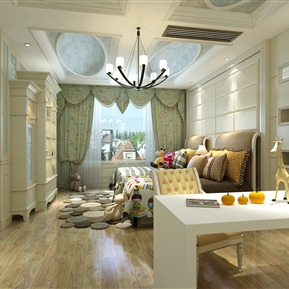 美式 儿童房 小孩房