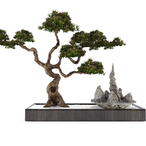 新中式 景观小品 装饰品