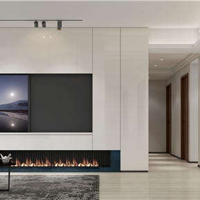 现代 客餐厅 龙南碧桂园客厅