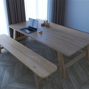 现代 餐桌椅组合 桌子