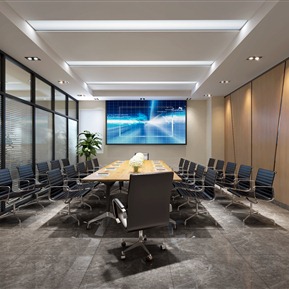 现代 会议室 办公会议室