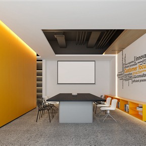 现代 会议室 会议室前厅