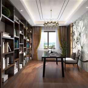 新中式 书房