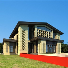 欧式 独栋别墅 私家别墅