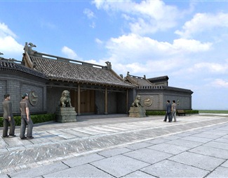 中式中国古建筑