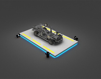 汽車3d結構模型