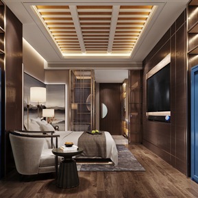 新中式 客房 酒店客房