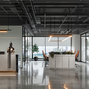 现代 公共办公区 办公室