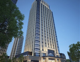 现代高层办公楼建筑