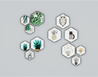 现代 植物画