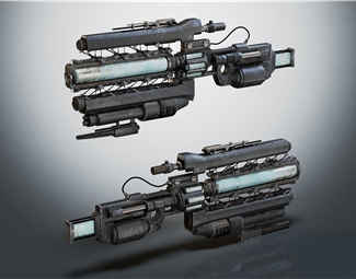 现代卡通科幻武器