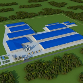 现代 厂房 厂区