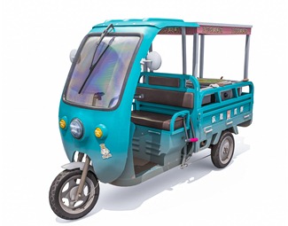 现代 三轮车 三轮售货车