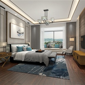 新中式 卧室
