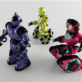 现代 机器人 玩具机器人