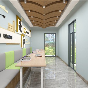 现代 阅览室 图书阅览室