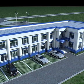 现代 建筑 警察局