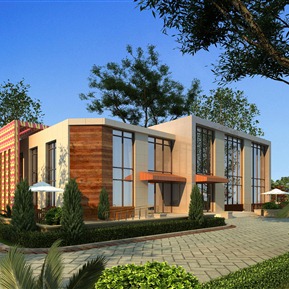 现代 独栋别墅 别墅