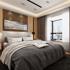 现代 卧室