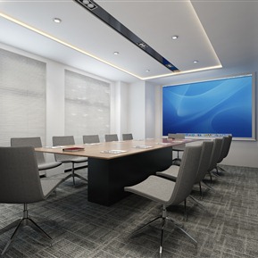 现代 会议室 会议桌椅