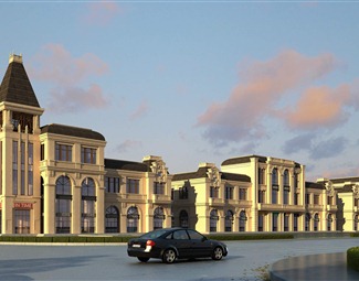 欧式欧式高层建筑