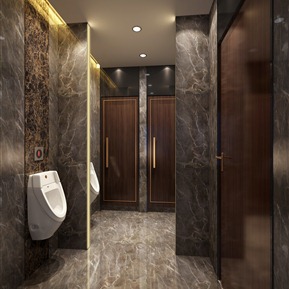 新中式 卫生间 售楼处卫生间