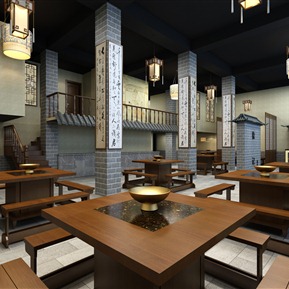 中式 火锅店